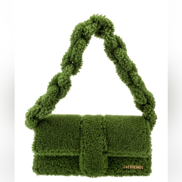 Jacquemus le bambidou shearling shoulder bag - Picture 10 of 12